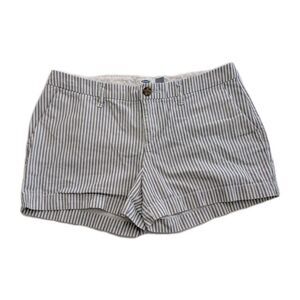 Old Navy Navy And White Striped Shorts Size 4